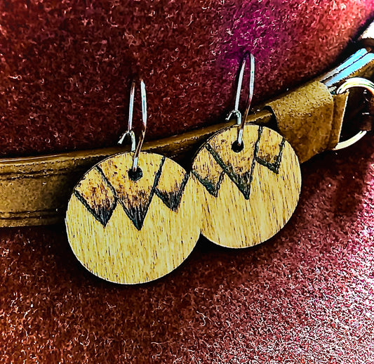 Inverted Mountain Earrings
