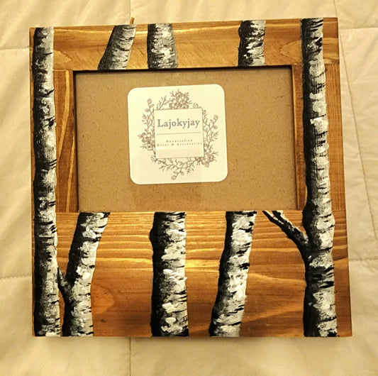 White Birch Tree Picture Frame