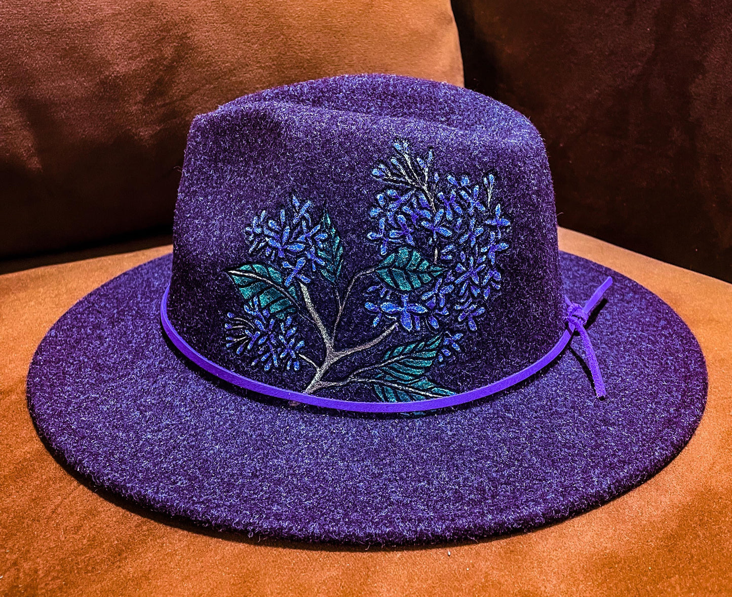 Lilac Inspired Fedora