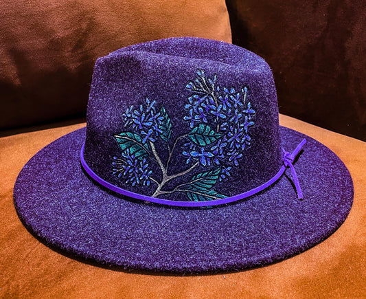 Lilac Inspired Fedora