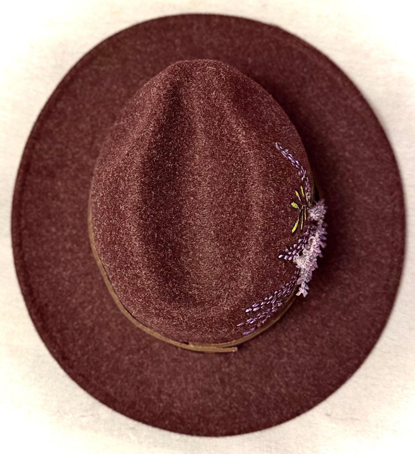 Purple Lavender Fedora