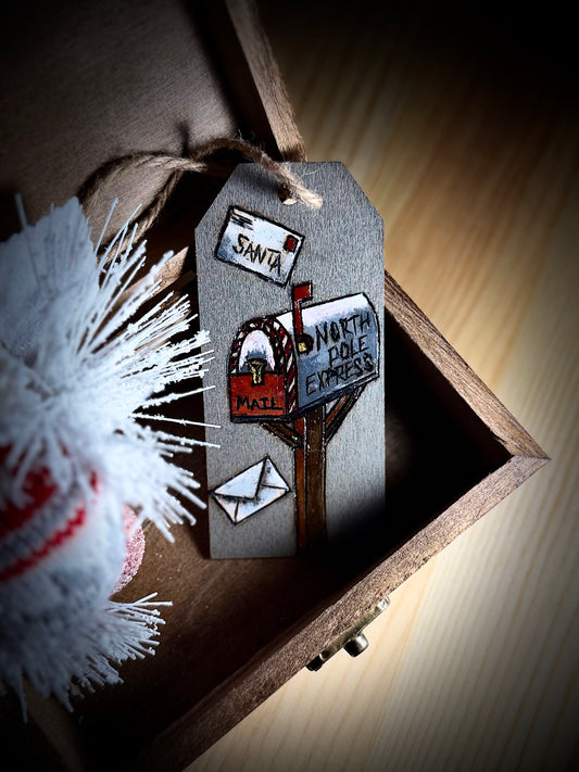 Santa’s Mailbox Gift Tag