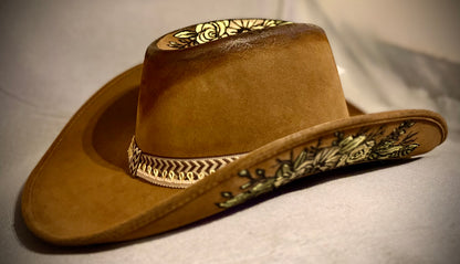 Floral ‘Stay Wild’ Cowboy Hat