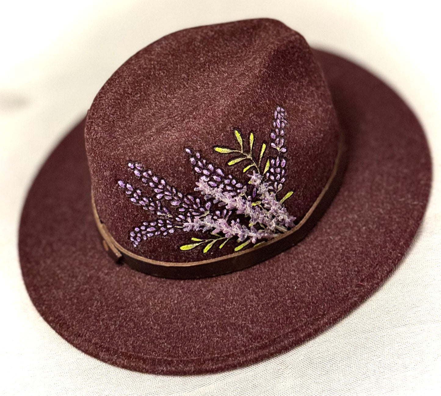 Purple Lavender Fedora