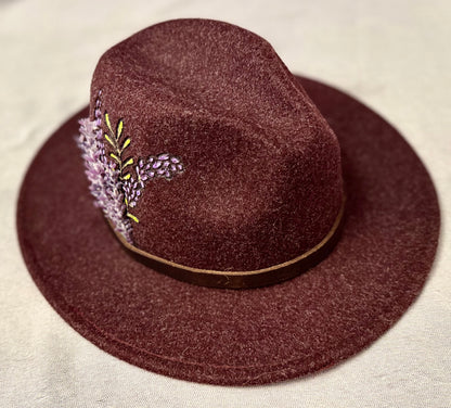 Purple Lavender Fedora