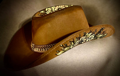 Floral ‘Stay Wild’ Cowboy Hat