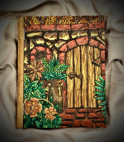 Wood Garden Book Box